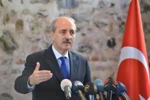 De Turkse vicepremier Numan Kurtulmus