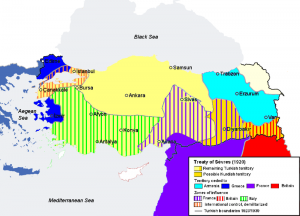 Het verdrag van Lausanne verving het Verdrag van Sèvres van 1920, dat voor Turkije veel ongunstiger was. De nationalisten onder leiding van Atatatürk accepteerden dat verdrag niet. Het gevolg was de Grieks-Turkse oorlog.