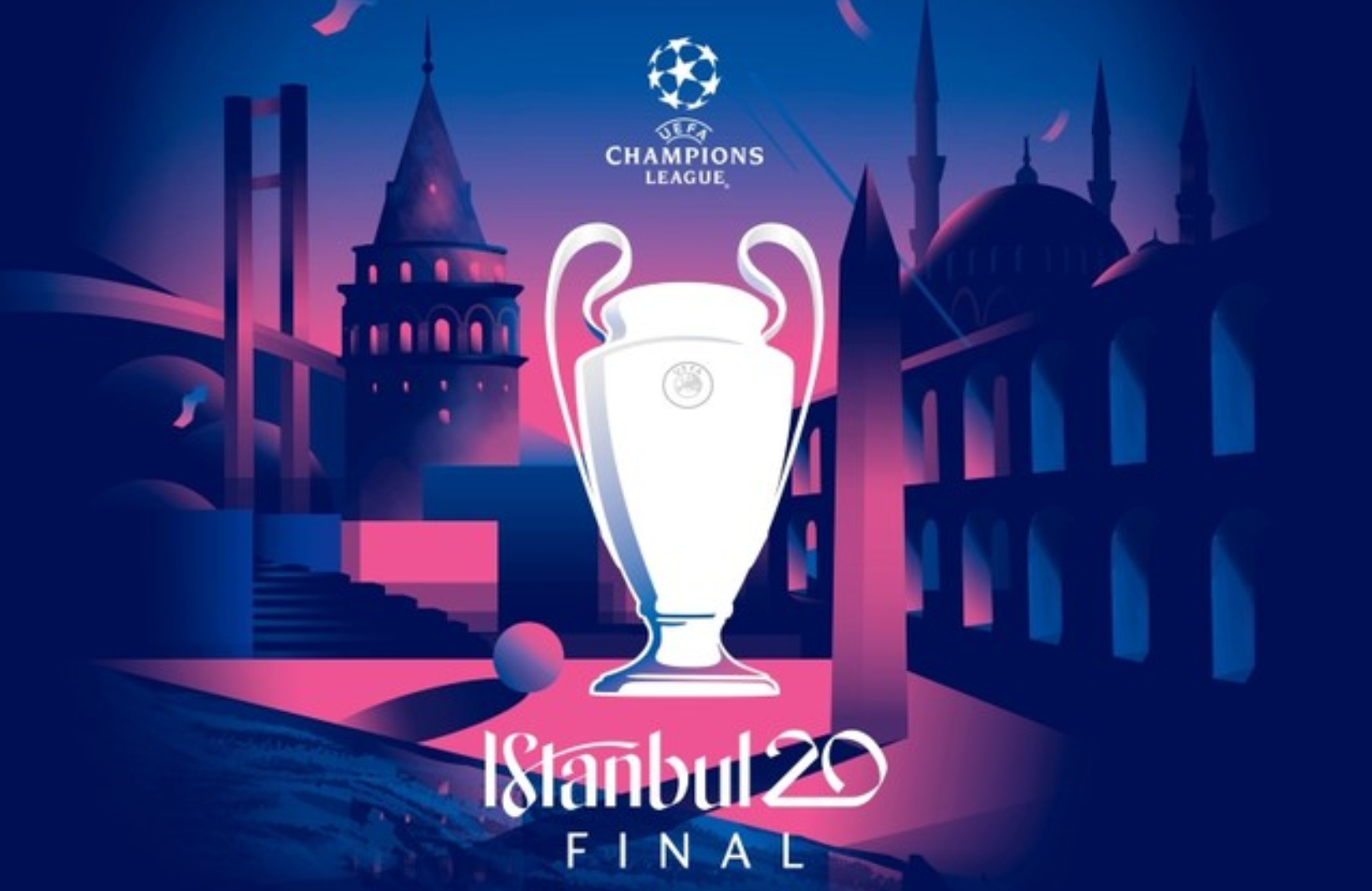 UEFA onthult logo voor Champions League-finale in ...